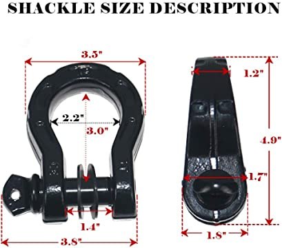 D Ring Shackles CAS Model